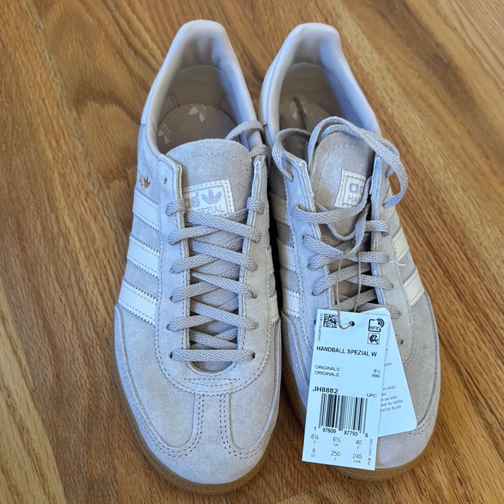 Adidas Men's Beige Handball Spezial Shoes
